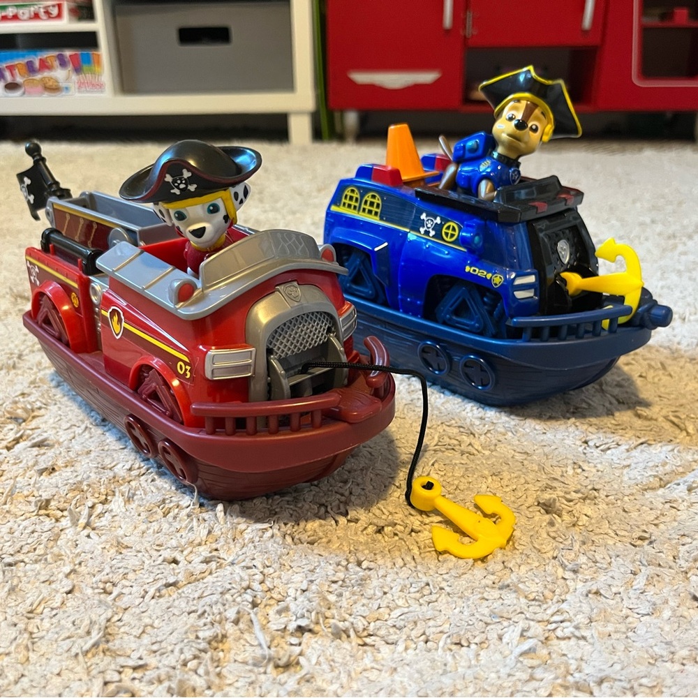 Paw Patrol Pirate Boats
